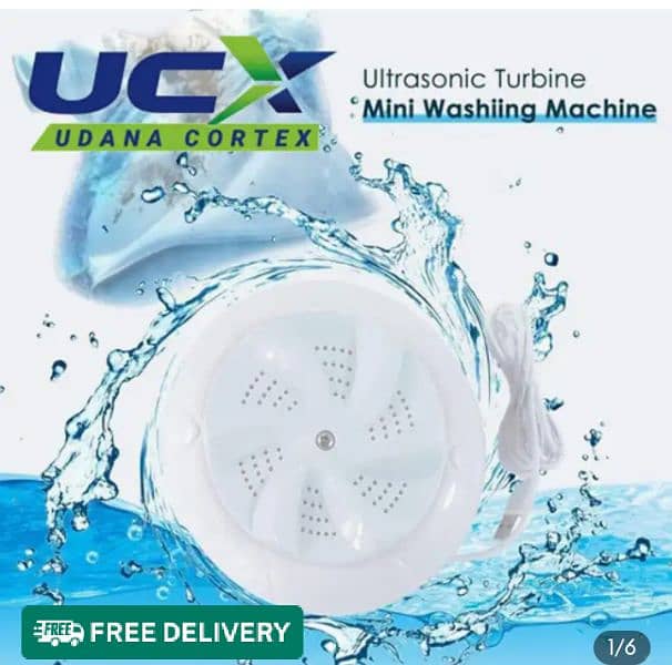 Mini Portable USB Operate Washing Machine Turbine with Box 2