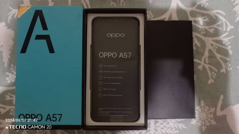 oppo A57/3+1 4gb,+64 GB 12