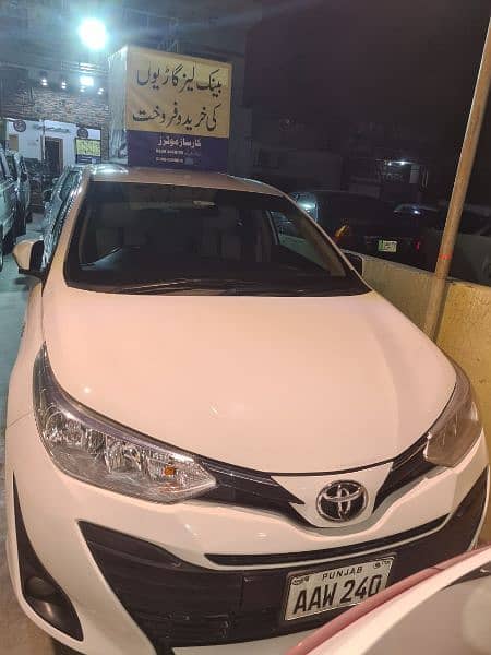 ALL READY BANK LEASE TOYOTA YARIS 2020 MODEL 7 PAID 29 INSTALMENT BAQI 3