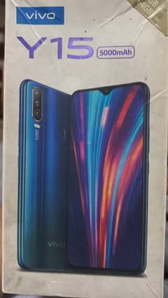 vivo y15 6.35 inch Halo Full view display 4/64 memory hai