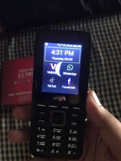 digit touch phone and buttons