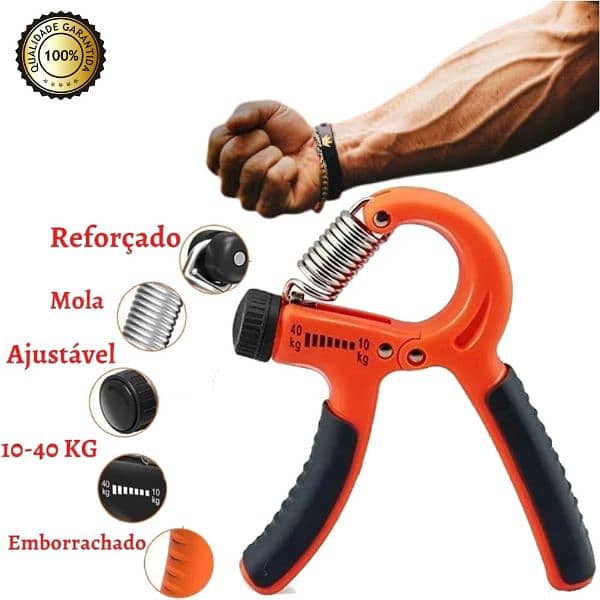 Adjustable Hand Grip Power Exerciser Forearm Workout 10-40kg Non-Slip 4