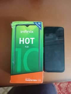 Infinix HOT 10 Play Blue Color Full Box Charger B