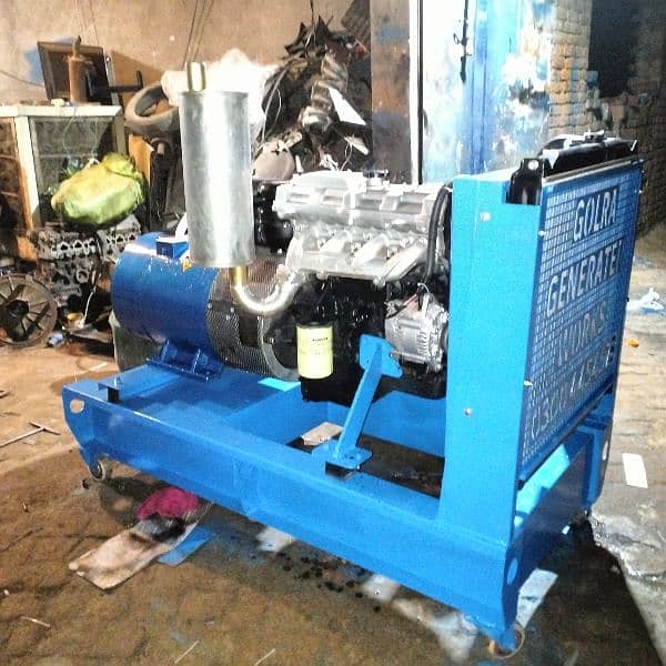 25kva generator Toyota 2L. 2400cc  engine genuine parfees lod 22amper 1