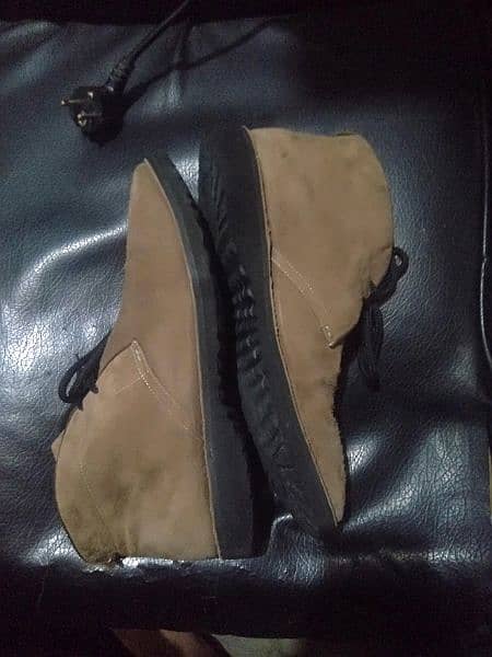 Carlo pazolini boots suade brown size 44 Pakistani 10 or 11 0