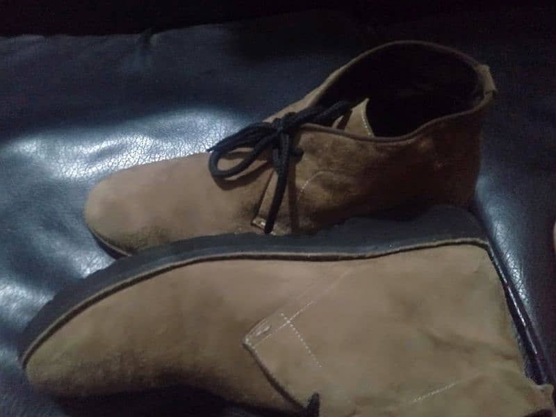 Carlo pazolini boots suade brown size 44 Pakistani 10 or 11 5