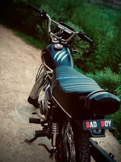 Honda 125 2020 model in black colour modified Very very good bike