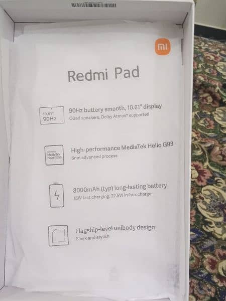 Redmi Pad 6/128gb 7