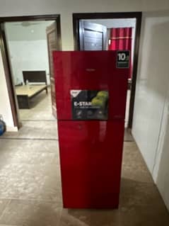 only two months used haier fridge in brand new condition with warranty