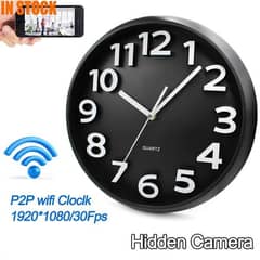 Wall Clock Camera