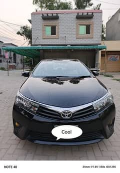 Toyota Corolla XLI 2016 Bumper to bumper original car