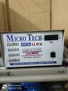 Microtech Digital UPS 2000 Watts uninterupptible Power supply