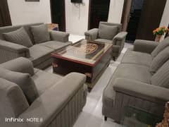 Beautiful sofa set with table