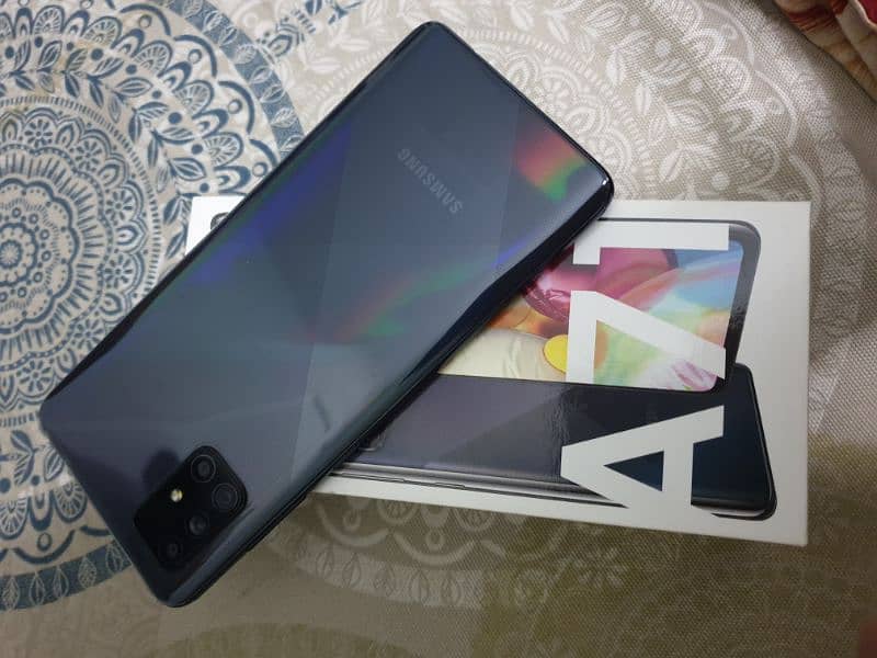 Samsung Galaxy A71 Complete Box 10/10 1