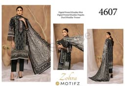 3 Piece Khaddar Printed Suits