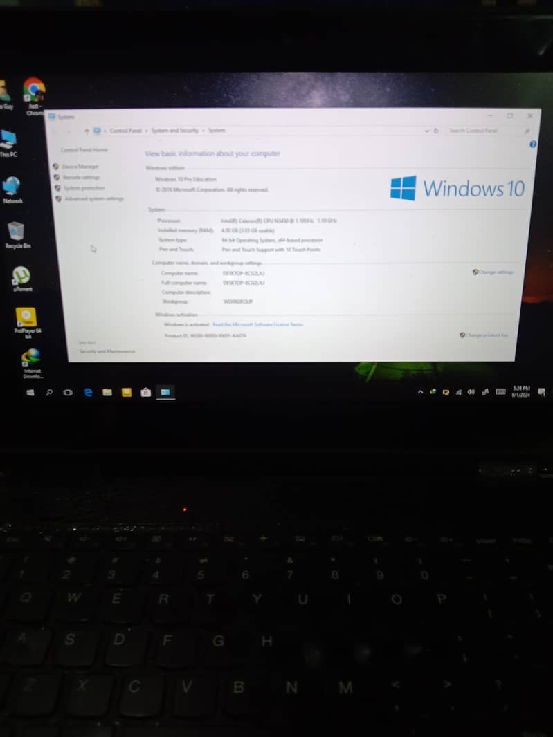 Lenovo touch laptop 3