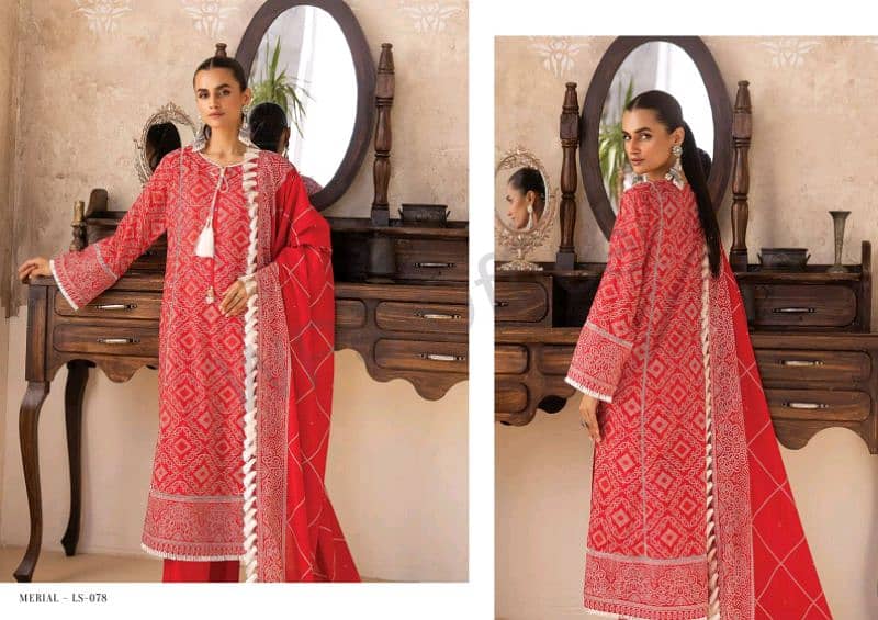 3 Piece Khaddar Digital Printed Suits 7