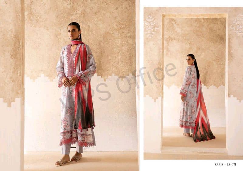 3 Piece Khaddar Digital Printed Suits 11