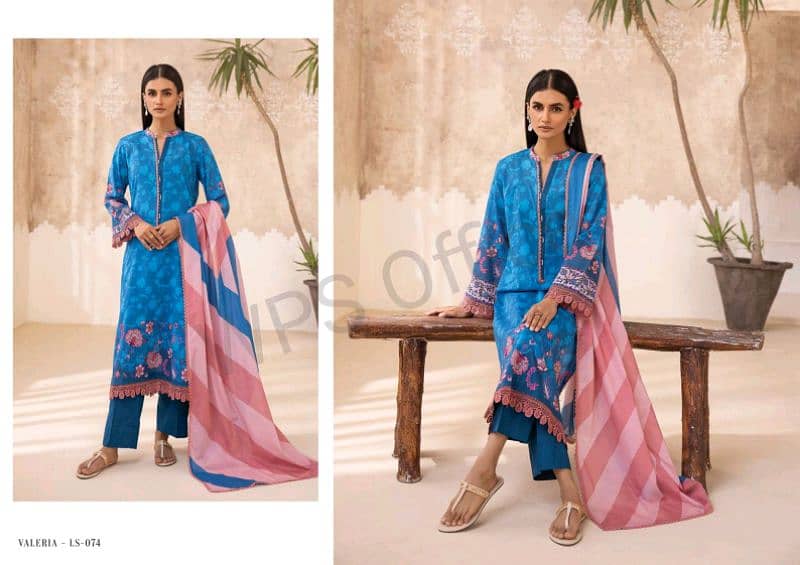 3 Piece Khaddar Digital Printed Suits 15