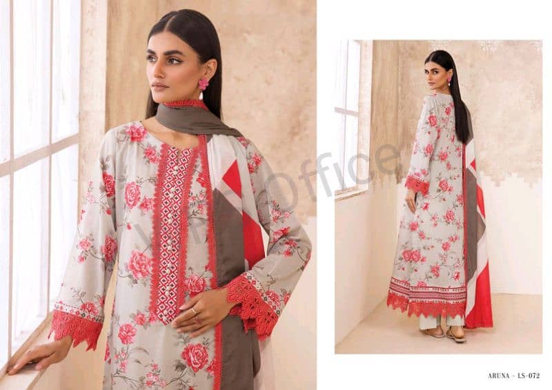 3 Piece Khaddar Digital Printed Suits 17