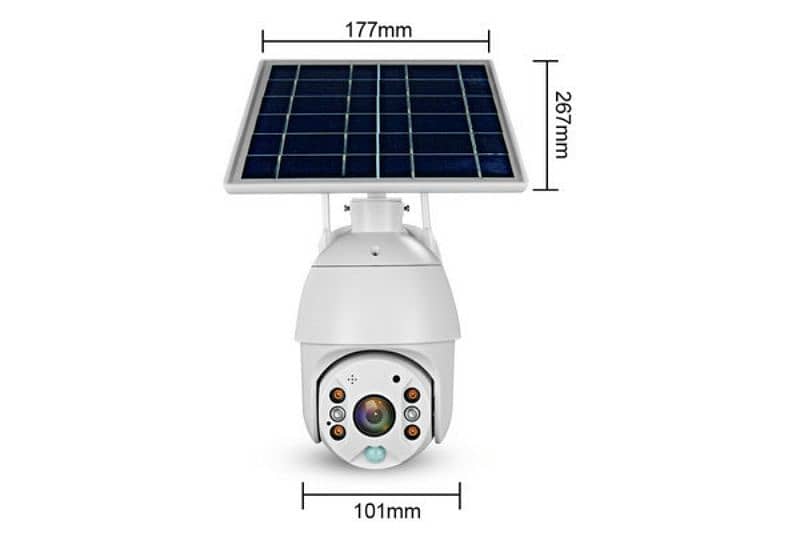 Imported  Cameras Solar and Simple Wifi 360 rotation 6