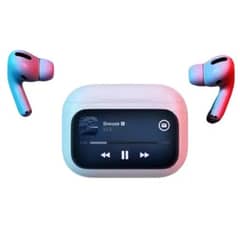 A9 Pro Air Pods Type C Earbuds with Touch Screen and ANC