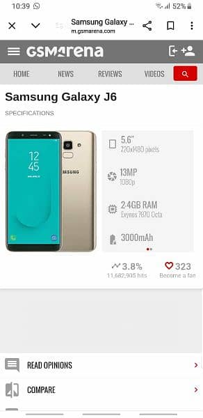 samsung glaxy j6 5