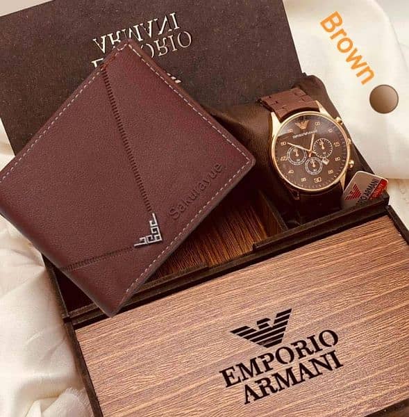 Gift Set for man and boys | Watch and Wallet set | Watch 1