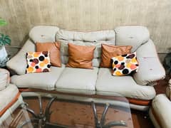 Skin leather Sofa Set 0