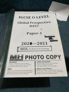 O Levels Past Paper All Subjects Available