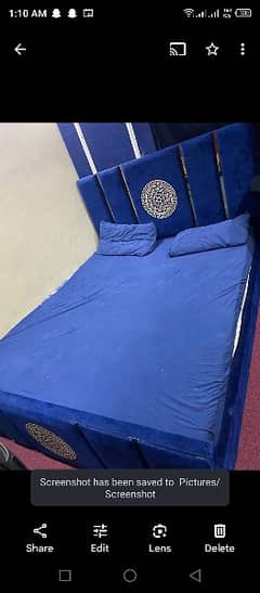 Bed with mattress included