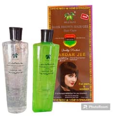 Sardar G hair Color Drak Brown & Black 1000 ML Delevery Free