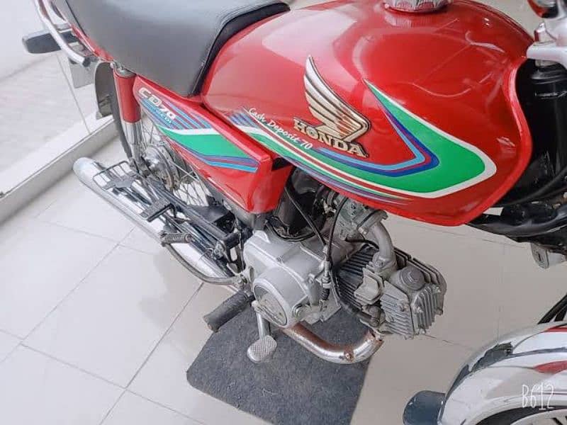 Honda cd70 red 1