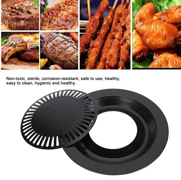 Non Stick BBQ Grill
Size 32 cm
 code DST 950Box Pack 1