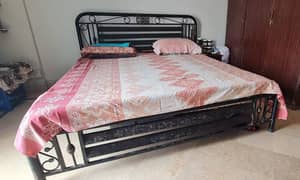 Steel Bed ( without mattress)