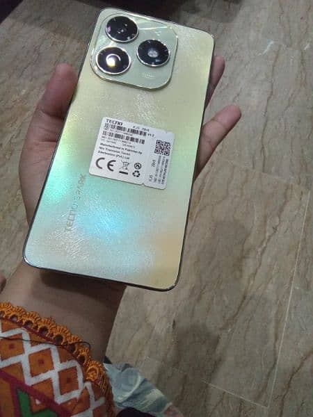 Tecno spark 20 rose gold 4