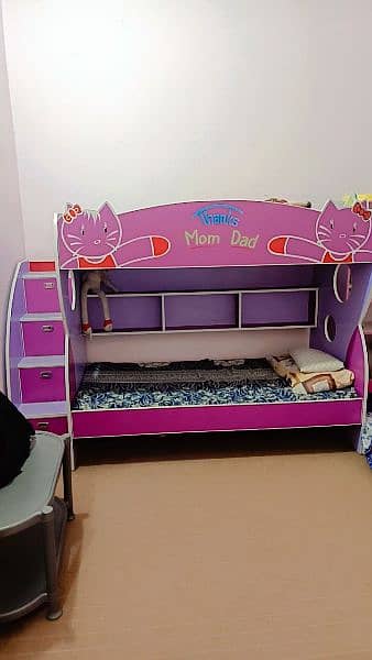 Bunk bed | Kid wooden bunker bed | Baby bed | Double bed | Triple bed 1