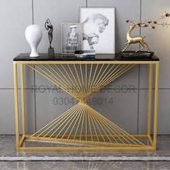 Brand new console table