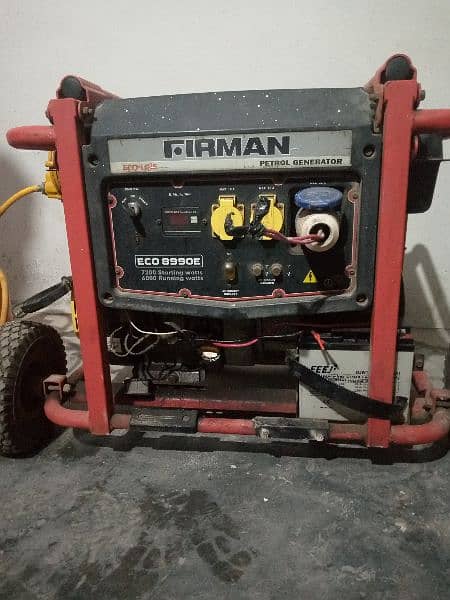 Firman generator for sell 6.5 kva 0