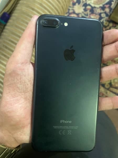 IPHONE 7 plus balck edition 128 gb PTA APPROVED FINGER OK 2