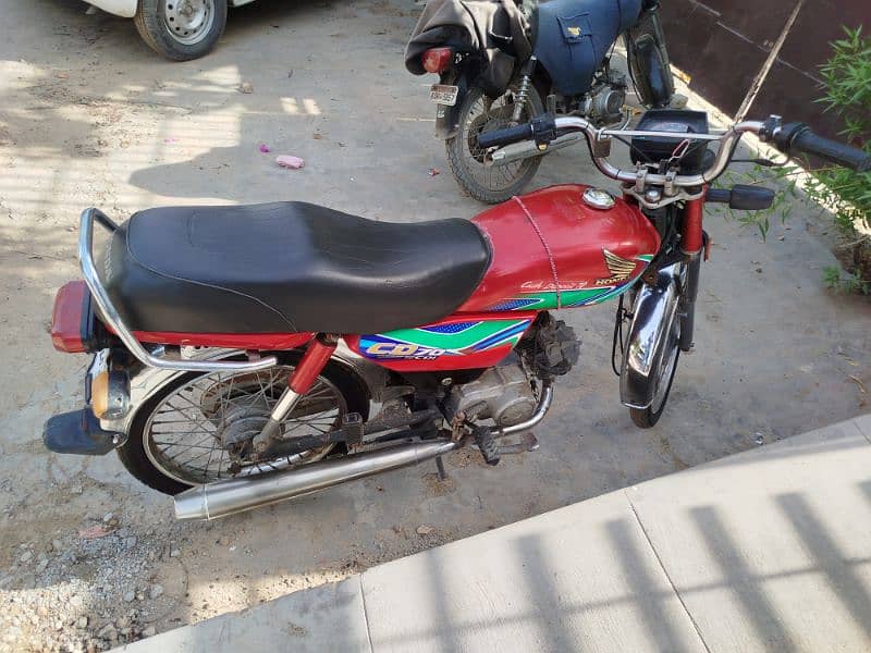 Honda CD 70cc model 18 exchange possible to 125cc honda 2