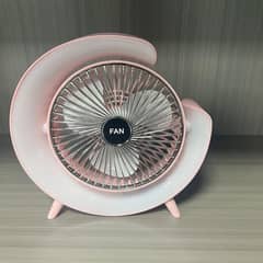 Night Light Desktop Mini Fan