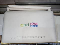 PTCL Flush Fiber Modem Low rate me 0