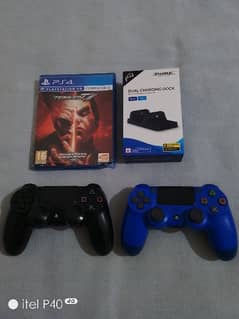 PS4 controllers Tekken 7 dvd