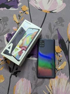 Samsung Galaxy A71 Prism Black Color 128GB Dual Sim Approved