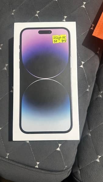 Iphone 14 pro max 256GB deep purple non pta HK model 0