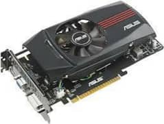 1 gb graphic card used no issue. works completly fine. geforcegtx550ti