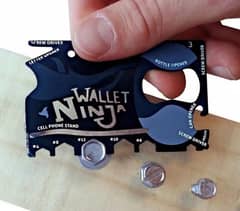 Wallet Ninja 18 in 1 Card Sized Multi-Tool