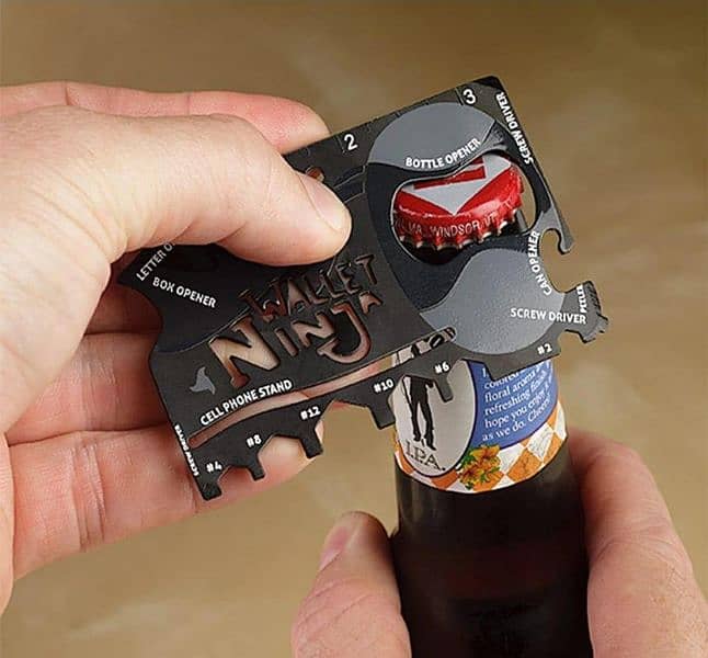 Wallet Ninja 18 in 1 Card Sized Multi-Tool 4