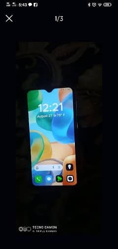 Vivo 256gb rom 8gb ram PTA approved